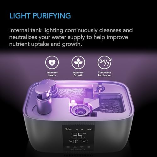AC Infinity CLOUDFORGE T5 Warm Mist Plant Humidifier 9L. - Image 6