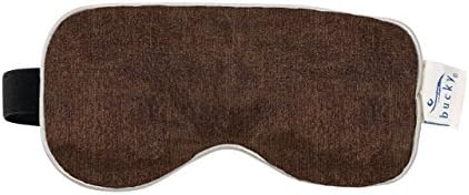 Bucky Hot & Cold Therapy Spa Collection Chenille Eye Mask, 8.5x4, Mocha by Bucky