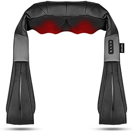 VOYOR-HEALTH Shiatsu Neck and Back Massager with Heat for Home, Car, Office - Image 4