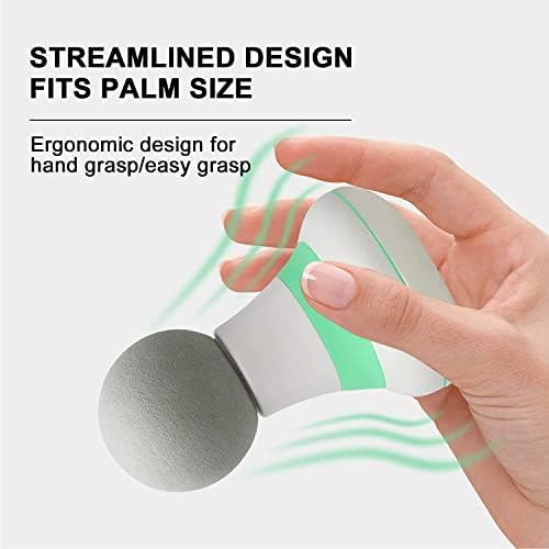 Mini Massage Gun, Portable Mini Massager USB Charging Electric Handheld Personal Massager with 6 Speed Vibration, Deep Tissue Muscle Massager Fascia Gun for Relaxation Muscles Relief Pain (Pink) - Image 3