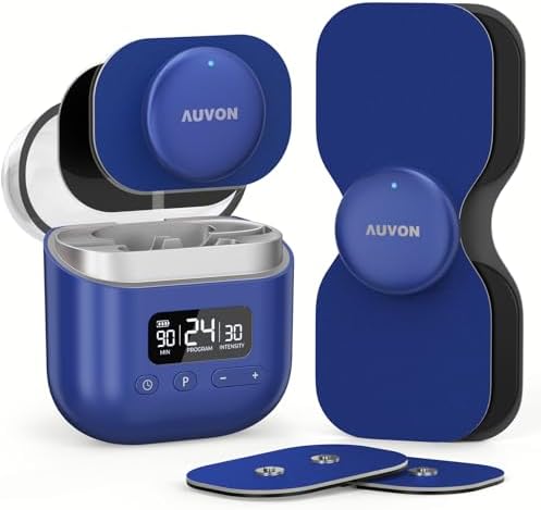 AUVON Wireless 24 Modes TENS Unit Muscle Stimulator for Pain Relief, 6 Pads by AUVON