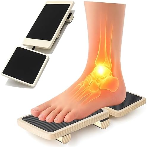 Ankle Balance Board for Physical Therapy & Recovery – Foot & Ankle Strengthener with Non Slip Surface, Single Leg Trainer for Sprains, Plantar Fasciitis, Mobility & Stability Training – Rehab & Workout Equipment by Unknown