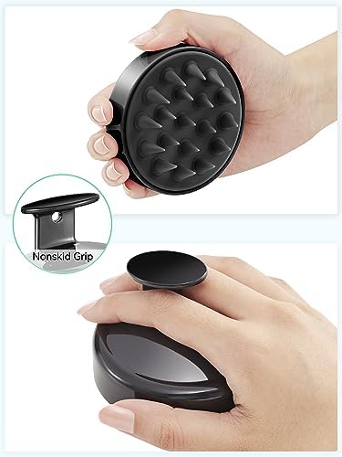 HEETA Scalp Massager Hair Growth Scrubber for Dandruff Removal Hair Care - Image 2