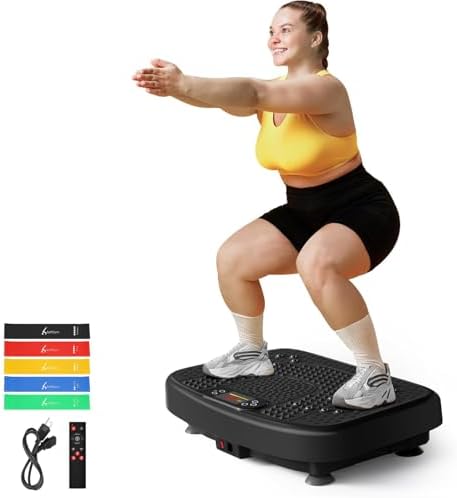 SoftGym Vibration Plate Exercise Machine for Lymphatic Drainage & Fitness by SoftGymUS