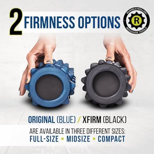 RumbleRoller Original Textured Foam Roller - Deep Tissue, Self Myofacial Release Massage Therapy Roller (RumbleRoller 12" Compact Size Original Foam Roller) - Image 3