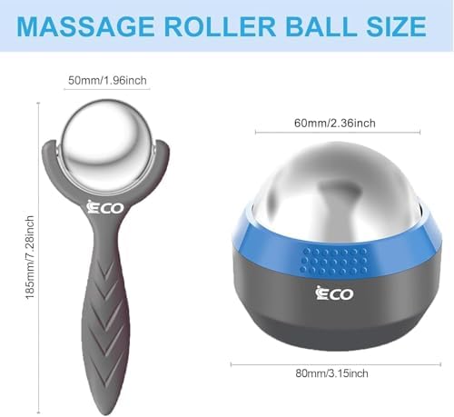 iECO Massage Ice Roller Ball Cold & Heat Therapy Plantar Fasciitis Roller - Image 7