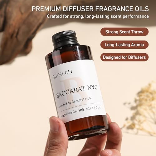 Baccarat Hotel Collection Diffuser Oil – 100mL Luxury Aromatherapy Essential Oil for Diffusers & Waterless Diffusers – Premium Fragrance for Home & Office - Image 2
