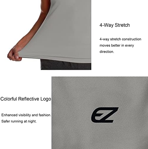 EZRUN Men's Quick Dry Workout Tank Top UPF 50+ Sweat-Wicking Gym Shirt - Image 5