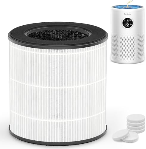 Tailulu D10 Official Air Purifier Replacement Filter（1 Pack） by Tailulu