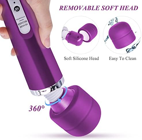YEVIOR Wired Powerful Handheld Massager with Strong Vibration for Women - Image 2