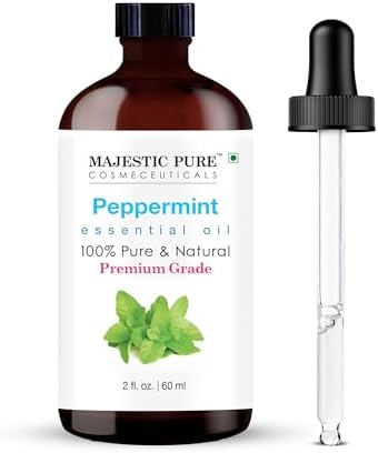 Majestic Pure Peppermint Essential Oil for Diffuser - 2 Fl Oz by BeautyandPersonalCare