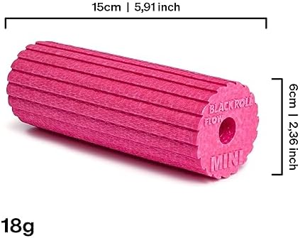BLACKROLL - Mini Flow Foam Roller, Portable Massage Tool for Feet, Hands, and Arms, Ideal for Travel and Plantar Fasciitis Relief, Great for Exercise, Massage, and Muscle Recovery, 6" x 2" - Image 5