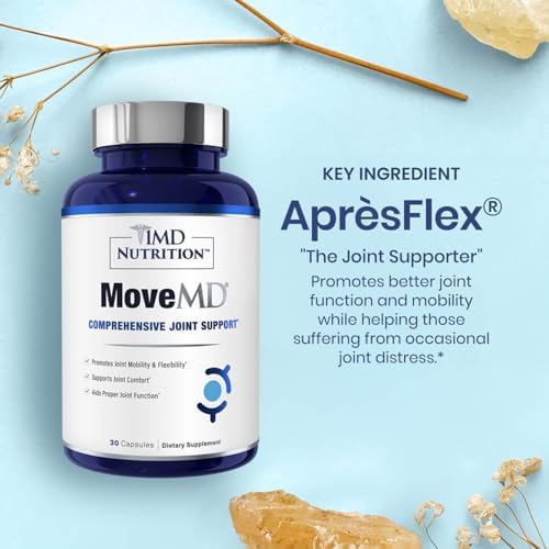 1MD Nutrition MoveMD - Health Supplement for Joint Discomfort & Support - Our Collagen Pills are Skillfully Formulated for Women & Men w/Hyaluronic Acid & Astaxanthin - Image 3