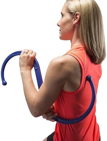 The Pressure Positive Co. Backnobber II Massager Cane, Cobalt Blue - Image 5