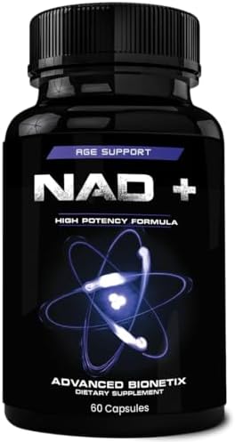 Advanced Bionetix NAD Supplement with Nicotinamide Riboside Plus Resveratrol, Quercetin, Betaine w/RiboYOUNG™ for True Anti Aging by ResearchLabs
