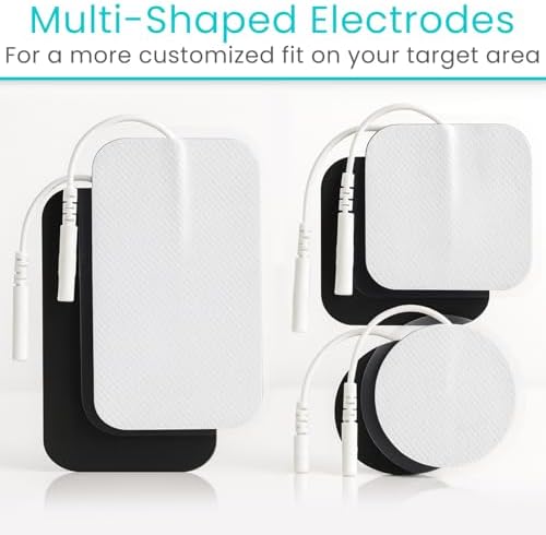 Vive Tens Unit Muscle Stimulator- Stim Machine with Self Sticking - Image 5