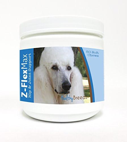 Healthy Breeds Poodle Z-Flex Max Hip and Joint Soft Chews 50 Count by HealthyBreeds