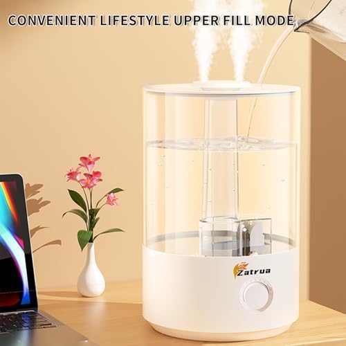 Zatura Dual Spray Large Capacity 5l Humidifier Home Desktop Fog Humidifier Hydration Air Aromatherapy Machine - Image 4