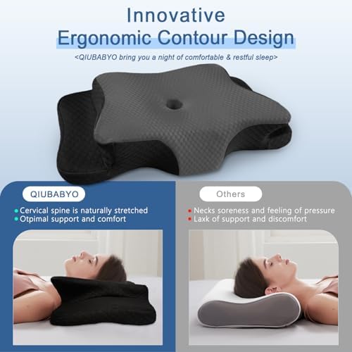 Pain Relief Cervical Pillow for Neck Support, Adjustable Ergonomic Pillow - Image 3