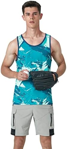 EZRUN Men's Quick Dry Workout Tank Top UPF 50+ Sweat-Wicking Gym Shirt - Image 6
