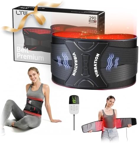 LTW Upgraded 290 LEDs Red Light Therapy Belt for Pain Relief, 49.5" x 9.5" by LTW