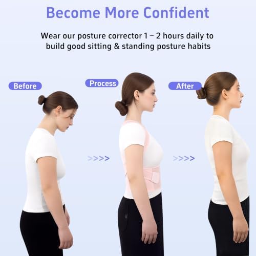 Posture Corrector for Women Men Back Brace Support Straightener Scoliosis - Image 5