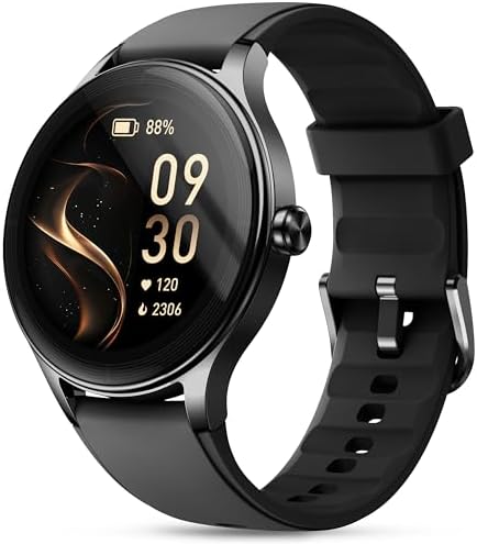 Smart Watch for Women, Ladies & Men, 1.27'' Fitness Watch [41mm case] with Call Receive/Dial, Heart Rate/Stress/Sleep Monitor, AI Voice, IP68 Waterproof Smartwatch with Calculator, Calendar, Games by WelcometoZOSKVEE