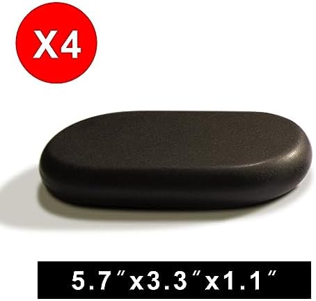Master Massage 4-Piece XXL Super Extra Large Oval Basalt Hot Stone Set – 6” x 3.4” x 1.1” for Spa, Salon, and Professional Massage Therapy - Image 6