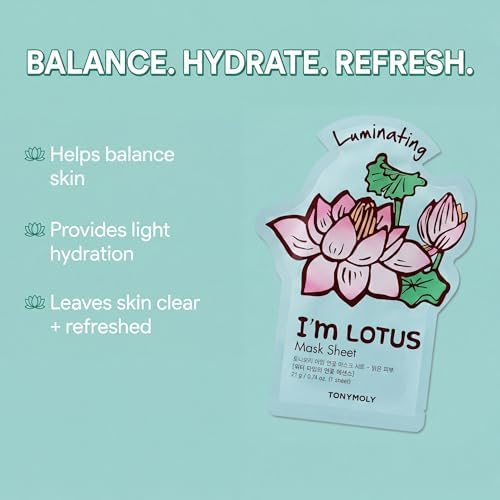 TONYMOLY I'm Face Sheet Masks - Hydrating & Soothing Korean Skincare - Image 2