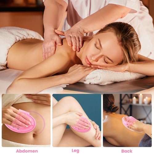2 Pack Magnetic Meridian Massage Brush for Belly, Back & Leg - Image 6