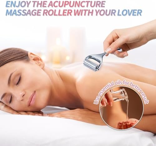SOOTHESOUL Acupuncture Massage Roller, Good Gift for Your Loved, Trigger Points Massage Tool, Pain Relief and Stress Relaxing Massager for Muscle,Scalp, Hand,Neck, Arm, Foot, Face - Image 2