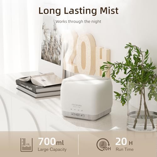 ASAKUKI Essential Oil Diffuser for Home Large 700 ml Humidifier - Image 2