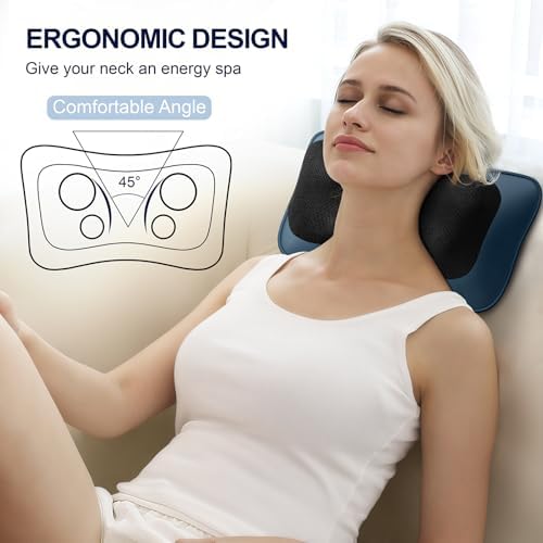 Mo Cuishle Fathers Day Dad Gifts, Shiatsu Back & Neck Massagers with Heat – Deep Tissue Relief for Pain & Tension – Gifts for Christmas, Mothers Day, Birthday Gift for Husband Men Women Mom Him Her - Image 2