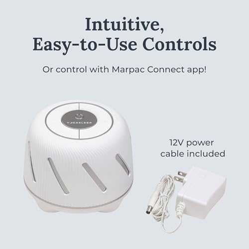 Yogasleep Dohm Connect, White Noise Sound Machine App-Based Controls, Soothing Sounds from a Real Fan, Sleep Timer & Volume Control, Sleep Therapy, Office Privacy, Travel for Adults & Baby - Image 4