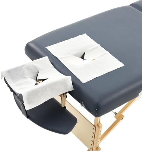 Master Massage Disposable Breathing Space Cover for Massage Table (100 Pack), White - Image 2