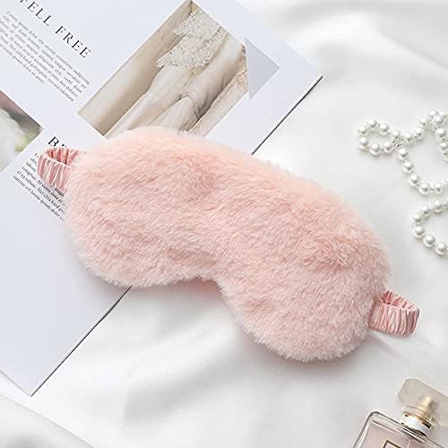 Know Your Worth 100% Mulberry Silk Sleep Eye Mask + Luxury Gift Box - Soft Faux Fur on One Side, Silk on Other - 100% Blackout - Best Gift for Her - Image 2