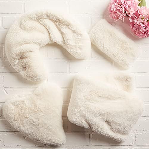 Bucky Hot & Cold Therapy Spa Collection, Ultra Luxe Heart Warmer, Plush Cream (Pack of 2) - Image 7