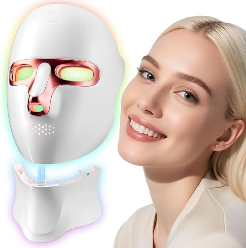 ONLUKY Red Light Therapy Mask USB-C Rechargeable LED Face Mask by onluky