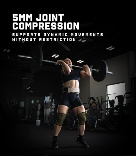 Gymreapers 5MM Knee Sleeves for Weightlifting, Squats, Powerlifting, and Functional Training – Compression Knee Support for Men & Women – Joint Protection & Recovery – Pair - Image 3