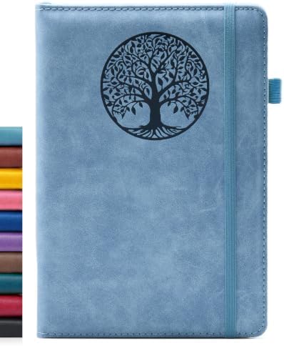 BIYUNRO Leather Journal, Writing Notebook for Women Men by BIYUNRO