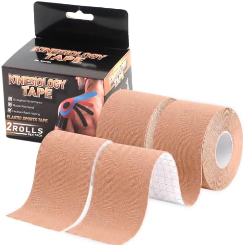 Kinesiology Athletic Tape Roll Sports Kinesio Tape for Skin Uncut by DR.+ANISON