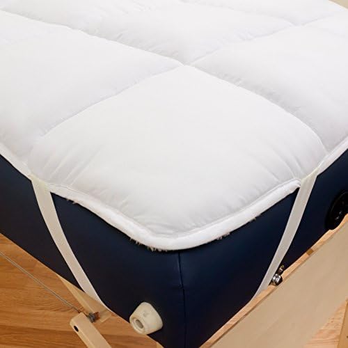Body Linen Abundance Deluxe Quilted Fleece Massage Table Pad Set. Includes Face Cradle Cover & Table Pad. Microfiber Fleece is Lint Free, Super Soft & Cushy. - Image 4