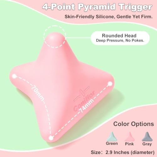 Fascia Release Tools Deep Tissue Massage Ball for Exercise & Recovery Targets Back, Shoulder, Legs&Feet - Relieves Muscle Knots, Trigger Point Massage, Pressure Point Therapy- Myofascial Release Ball - Image 3
