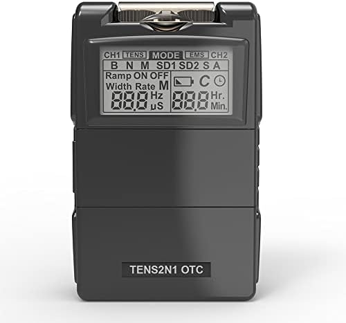 Therapist’s Choice TENS Unit and EMS Muscle Stimulator ComboOTC TENS Device with Accessories,Black - Image 6