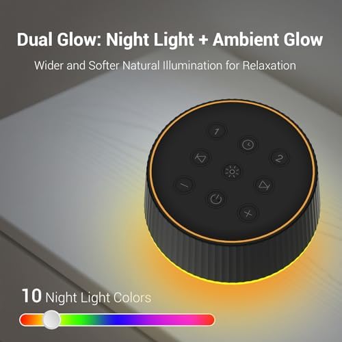 White Noise Machine,Black Sleep Sound Maker,26 Sounds - Image 5