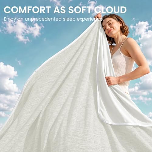 Topcee Cooling Blanket Queen Size 90"x90" for Hot Sleepers Summer Blanket - Image 6