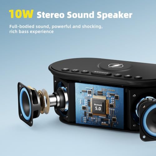 Sound Machine Alarm Clock for Bedrooms with 21 Soothing Sounds - Image 5