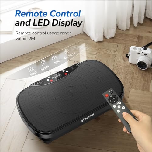 Merach V28 Vibration Plate Exercise Machine with 99 Speeds & Bluetooth - Image 6