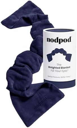 nodpod Patented Gentle Pressure Sleep Mask, Weighted Eye Mask by nodpod