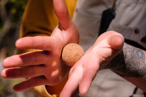 Travel Cork Massage Ball | Lightweight, Sustainable Alternative to Lacrosse Ball for Muscle Pain Relief (1.4 Inch (Pack of 2), Sanded Cork) - Image 6